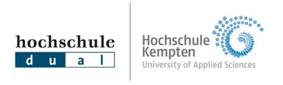 logo of the university of Kempten and hochschule dual