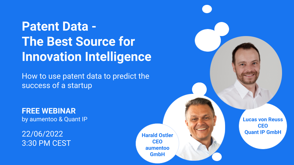 Patent Data Webinar Header